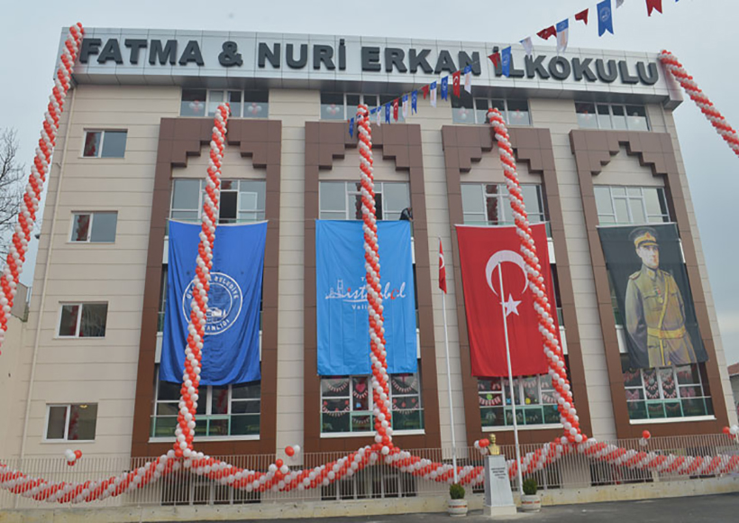 Discover Fatma Nuri Erkan Primary School, a quality educational facility built by Erkan Insaat.