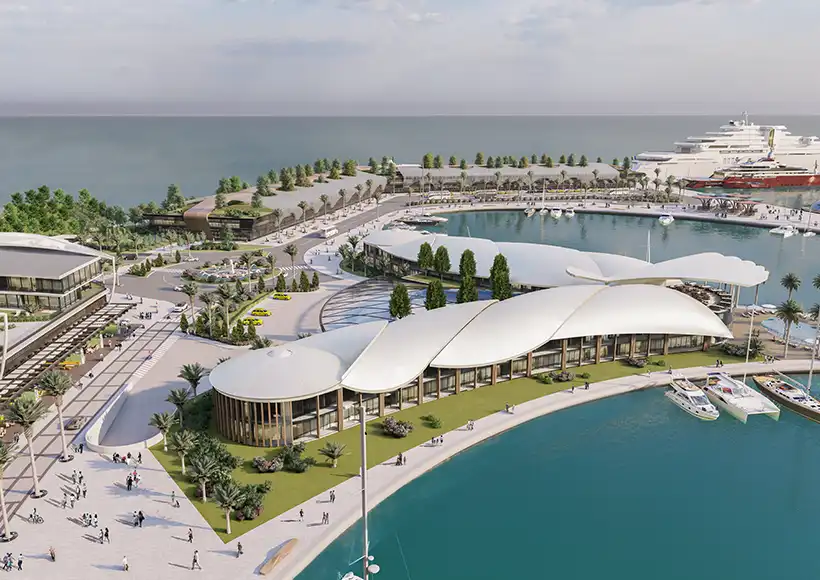 Ongoing construction projects in Istanbul focused on strategic seaport expansion and modernization.
